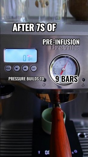 Breville Dual Boiler Pre-Infusion #homebarista #coffee #espresso