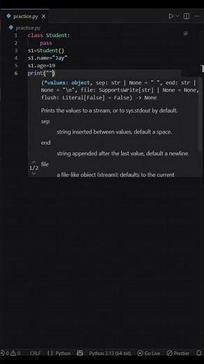 102 Create Your First Object in Python ‪@learnwithmejay‬