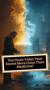 The Flush Toilet That Saved More Lives Than Medicine! #Inventions #History #Innovation