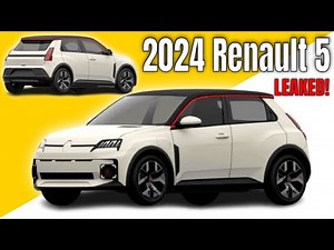 2024 Renault 5 E Tech EV Production Version Leaked!
