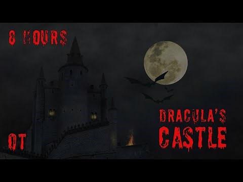Dracula's Haunted Castle | Fun Spooky Halloween Ambience | Dark Scary Night Sounds | Monsters & More
