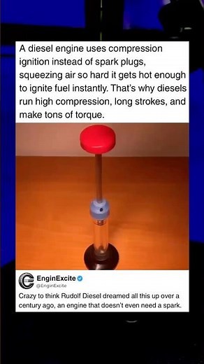 How a Diesel Engine Works #car #tech #engineering