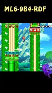 Super Mario Maker 2 🎮 Green Grass Platforming 🎮 Otago #short #mario #supermario