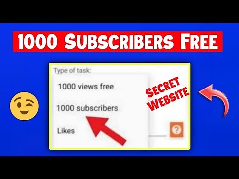 Free Subscribers For YouTube - How To Get Free Subscribers On YouTube