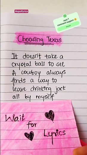 Choosing texas - Ellelangley lyrics #ellalangley #choosingtexas #lyrics