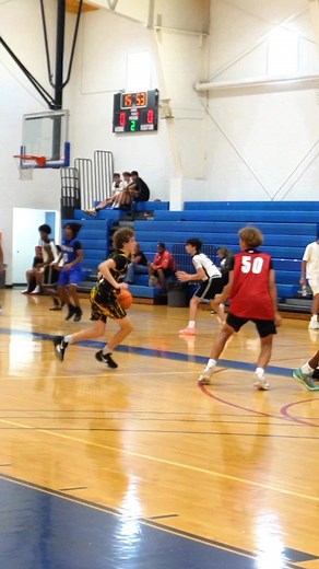 7.6K views · 93 reactions | We lost this game against them but beat them in the championship game. Two solid teams that played hard and with respect. Energy was on another level. #trainer #trainerlife #basketball #ballislife #commitment #shooter #hardwork #nbahoops #defense #gogetit | Marcus Hubbard | Facebook