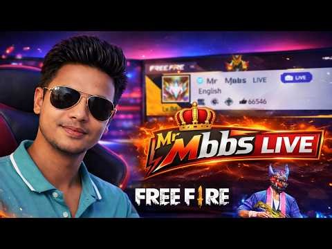 Free Fire LIVE 🔥 Rank Push 🔥 Mr Mbbs Live #shortsfeed #Verticallivefeed #FREEFIRE