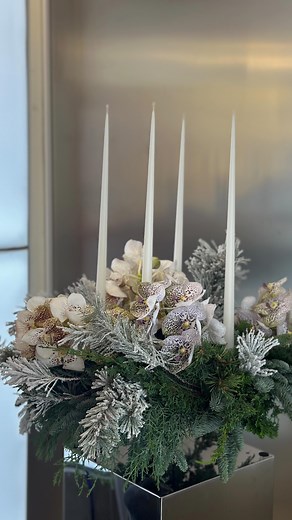 #sasasekoranja #advent #tutorial #adventzagreb #croatia #zagreb #flowershop #orchid | Saša Šekoranja