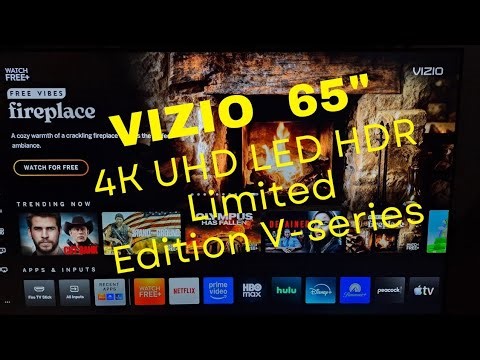 VIZIO 65" 4K UHD LED HDR Limited Edition V-Series | Walmart | Review | Interface | December 2025