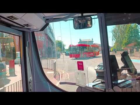 X2 First Cymru Bus. Cardiff to Culverhouse Cross.