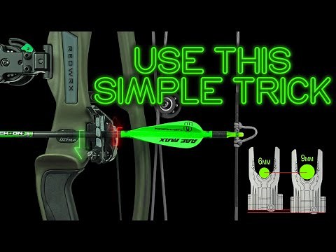 Adjusting your arrow rest for different diameter arrows- THIS TRICK GETS YOU IN THE MIDDLE FAST!
