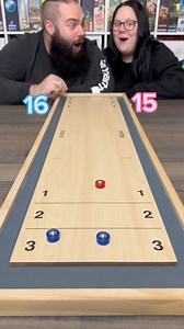 18M views · 8K reactions | Shuffleboard On Your Table At Home? This Is A Go To Game For Us! #boardgames #gamenight #couple #fun #games #familygames #kidsgames #twoplayergames #partygames #shuffleboard | Games4two | Facebook