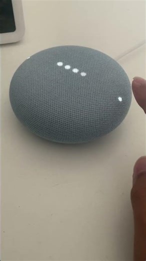 Blue Google mini home sound effects
