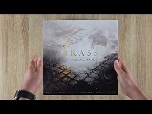 Brass: Birmingham unboxing first look. #boardgameunboxing #brassbirmingham #boardgame #goat