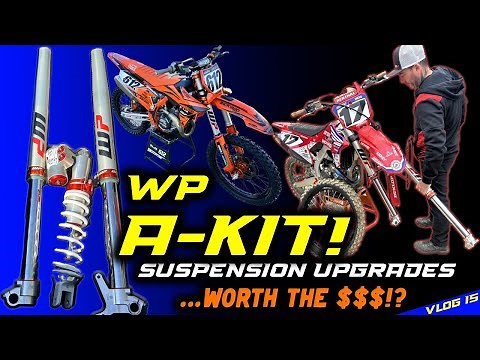 WP SUSPENSION UPGRADES! ARE THEY WORTH THE MONEY?!? - Dirt Bike Vlog 15