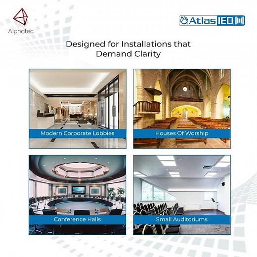 AtlasIED ALA Column Speakers