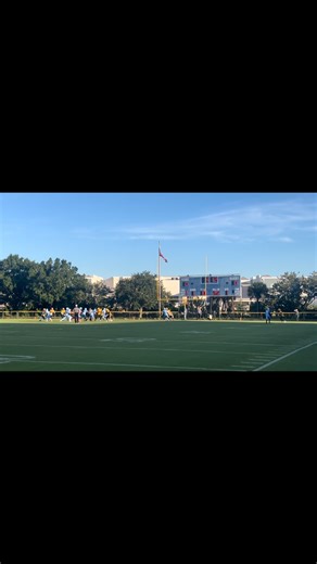 🏈🔥 HISTORY MADE! 🔥🏈 Under the Friday night lights, Legacy High School etched its name into the record books with its first touchdown in school history! 💥 #1 Justin Dominguez scored the touchdown for the Lions! The crowd erupted, the sidelines went wild, and a new chapter began. #defendtheden #letthelegacybegin 🦁💙🩵🩶 | Legacy High School