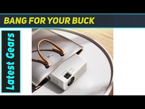 PURSHE Smart Mini Projector: Pocket-Sized Powerhouse!