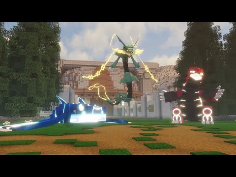 Cobblemon Hoenn Map Trailer - Pokemon Omega Ruby & Alpha Sapphire Recreated in Minecraft