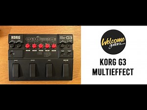 Korg G3 Multieffect Guitar Performance Processor
