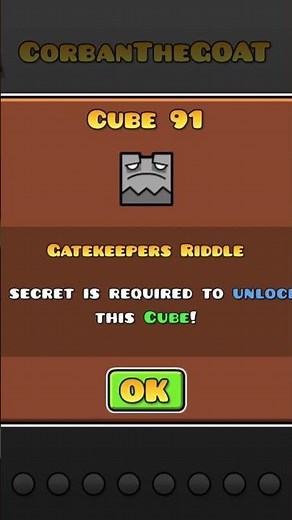 How to get the Gatekeepers Riddle Cube in GD!