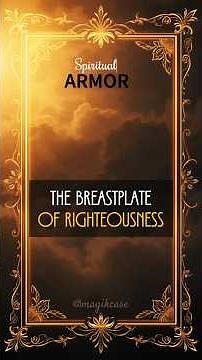 Spiritual Armor – The Breastplate of Righteousness Explained