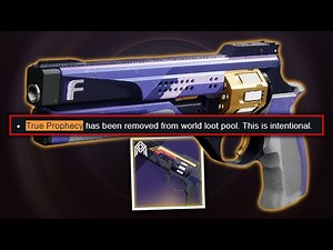 The Best Hand Cannon that you can't even get anymore (True Prophecy) | Destiny 2 Beyond Light