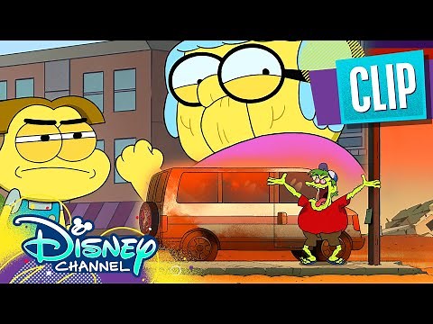 The Van | Big City Greens | Disney Channel Animation