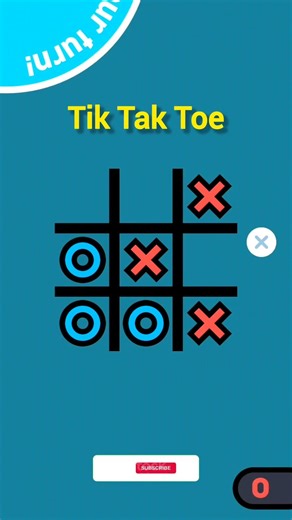 Tik Tak Toe game-8 || Myself Mahim