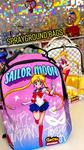New Sailor Moon Backpacks by Sprayground - Restock Alert!