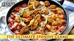 Spanish clams tapas with spicy tomato sauce | Easy seafood recipe