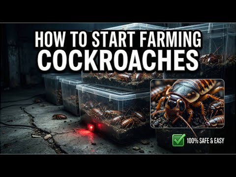 How To Start Farming Cockroaches