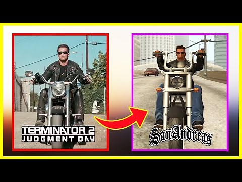 Movie References in GTA games! (Evolution) (2001 - 2022)