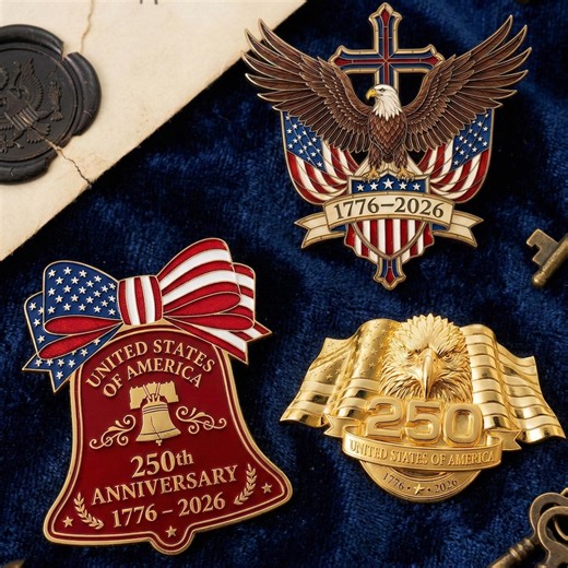 USA 250th Anniversary Acrylic Pin: Patriotic Liberty Bell Eagle Badge - Etsy