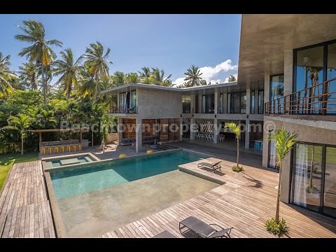 H1729DB Luxury beachfront House Coson Las Terrenas Samana Dominican Republic for sale
