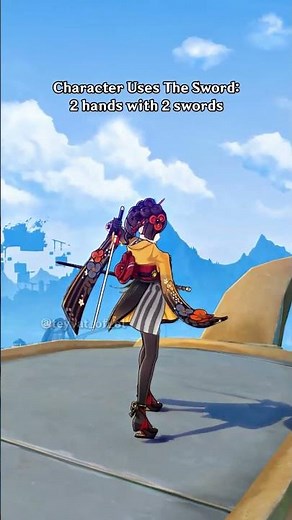 How does Char use the Sword in Genshin.#genshinimpact#genshinfunny#hoyoverse#kazuha#bennett