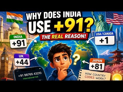 Why Every Country Has a Different Phone Code