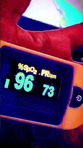 My Oxygen and Pulse Resting #health #body #life