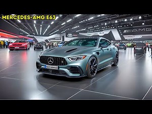 NEW 2025 Mercedes-AMG E63 S Finally Revealed - Interior and Exterior!
