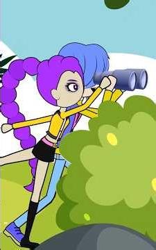 Mystery Saja was caught spying on Zoey 👀💀