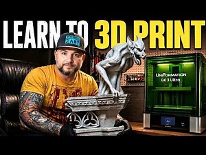 I Made a 1/3 Scale Statue at Home… Learn 3D Printing (GK3 Ultra)
