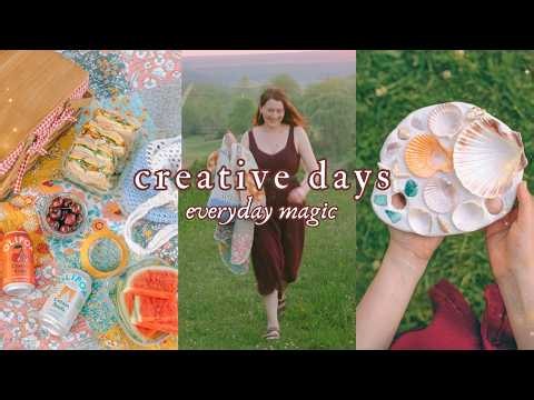 creative summer days ☀️ crafts, sunset picnics & summer magic 🌀 Everyday Magic
