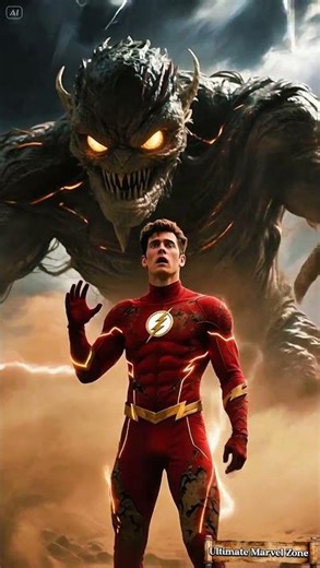 Flash⚡ Vs Sand monster 💀|Epic story|#shorts #flash #sandman