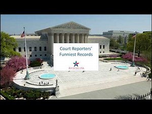 Most Hilarious Things That Court Reporters Have Ever Recorded