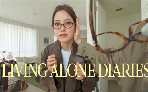 【Michelle Choi】崔仙女独居日记/终于回到纽约的家，女孩的过夜和拉面吃播，春季购物！