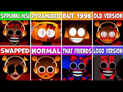 EVERY Incredibox Characters From SPRUNKI.MSI (All New Versions Comparison)