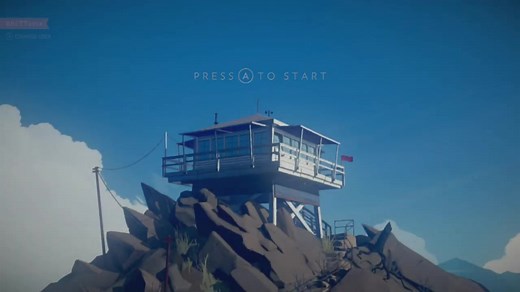 【PS4/XBOX游戏回顾】看火人 通关视频 Firewatch