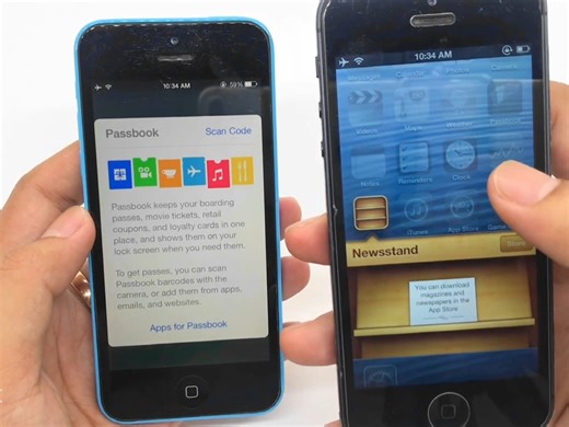 iOS 6 vs iOS 7 - iPhone 5 vs 5C in 2025