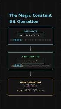 How the Fast Inverse Square Root Actually Works #shorts