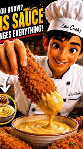 Did you know this honey mustard sauce 🍯🔥 #shorts #cookingshorts #chicken #easyrecipes